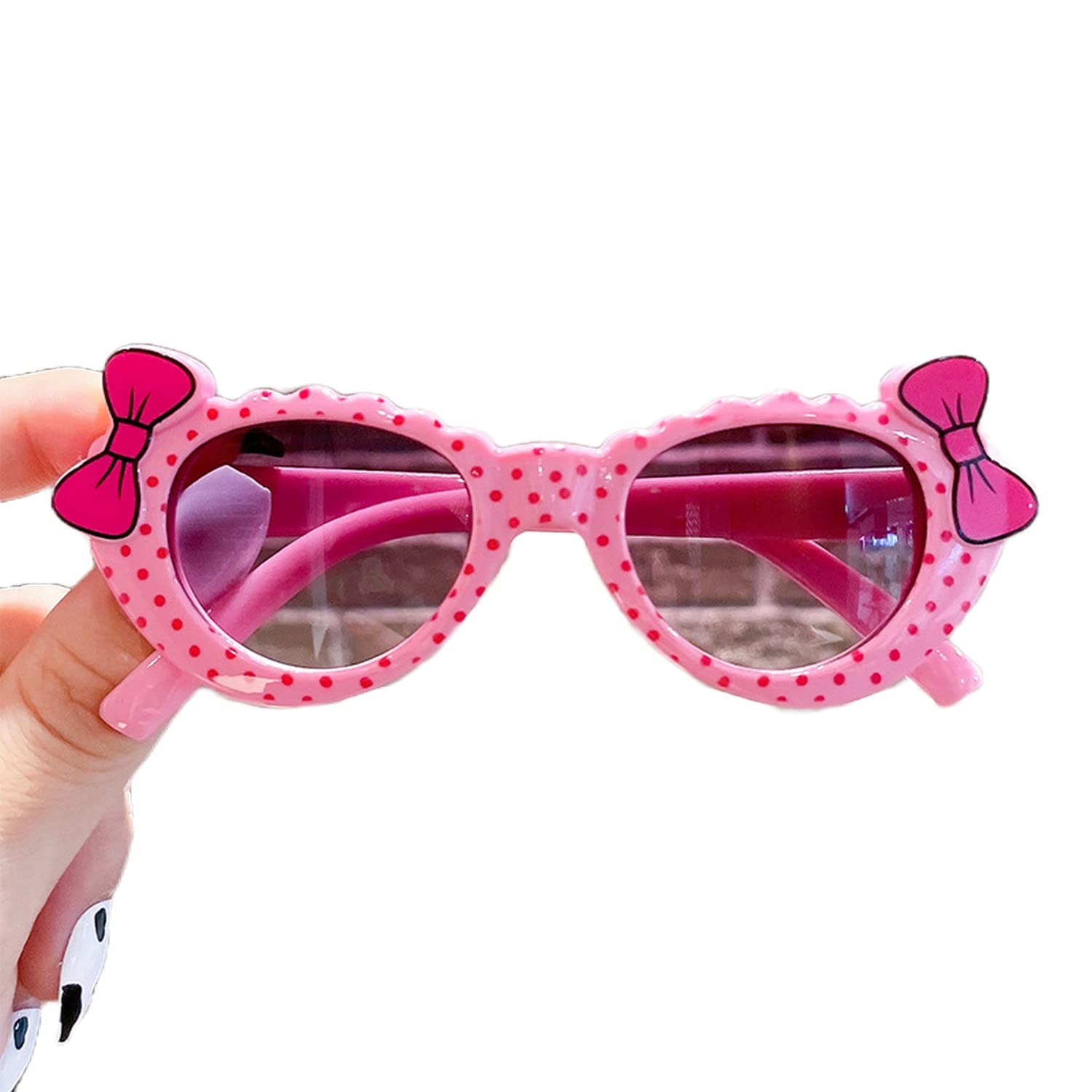 Dervin Kid's Goggles Cat Eye Girl's Non-Polarized Sunglasses