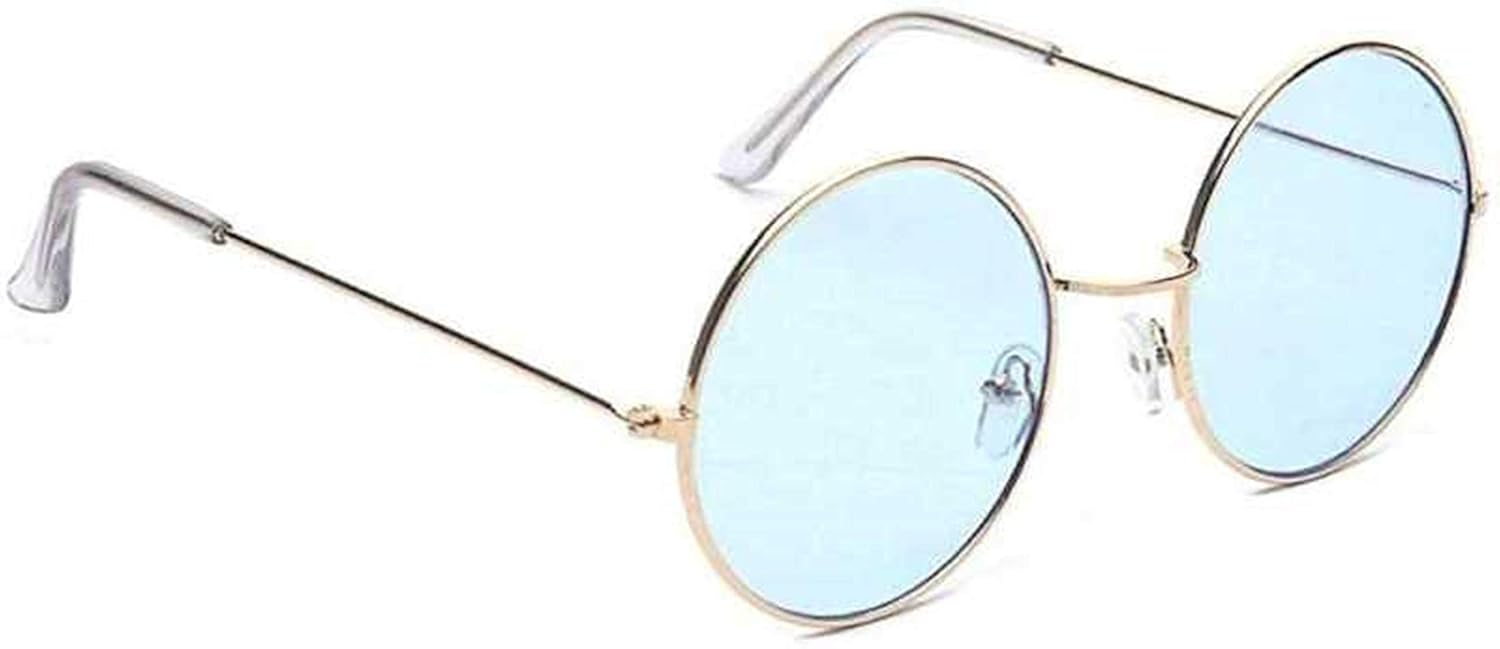 JUST-STYLE Round Sunglasses For Boys & Girls (Blue)