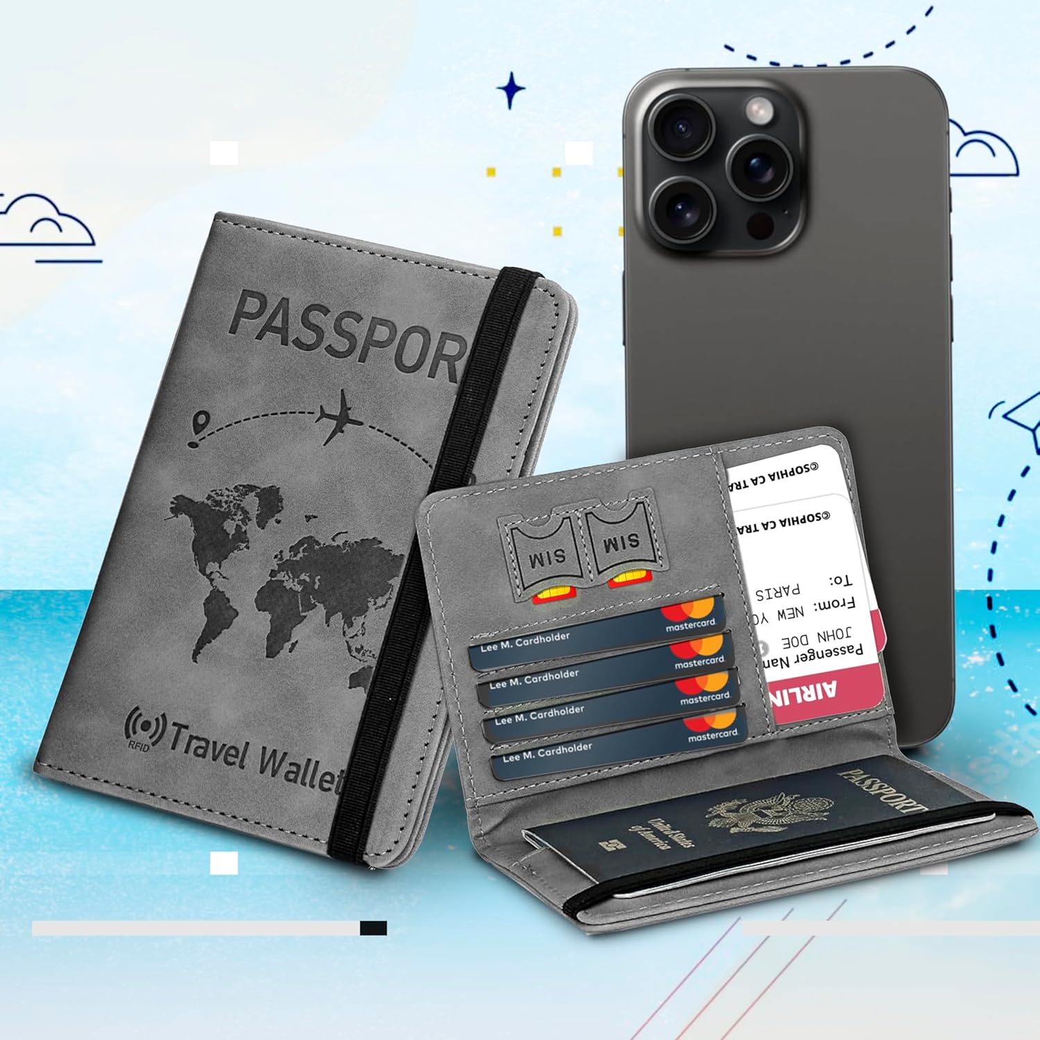 1734427232_DAHSHA-Grey-RFID-Blocking-PU-Leather-Travel-Passport-Holder-Cover-Travel-Wallet-Organiser-Passport-Case-Travel-Document-Organiser-for-Men-Women14.58-X-11CM.jpg 1734427232 DAHSHA Grey RFID Blocking PU Leather Travel Passport Holder Cover Travel Wallet Organiser Passport Case Travel Document Organiser for Men Women14.58 X 11CM