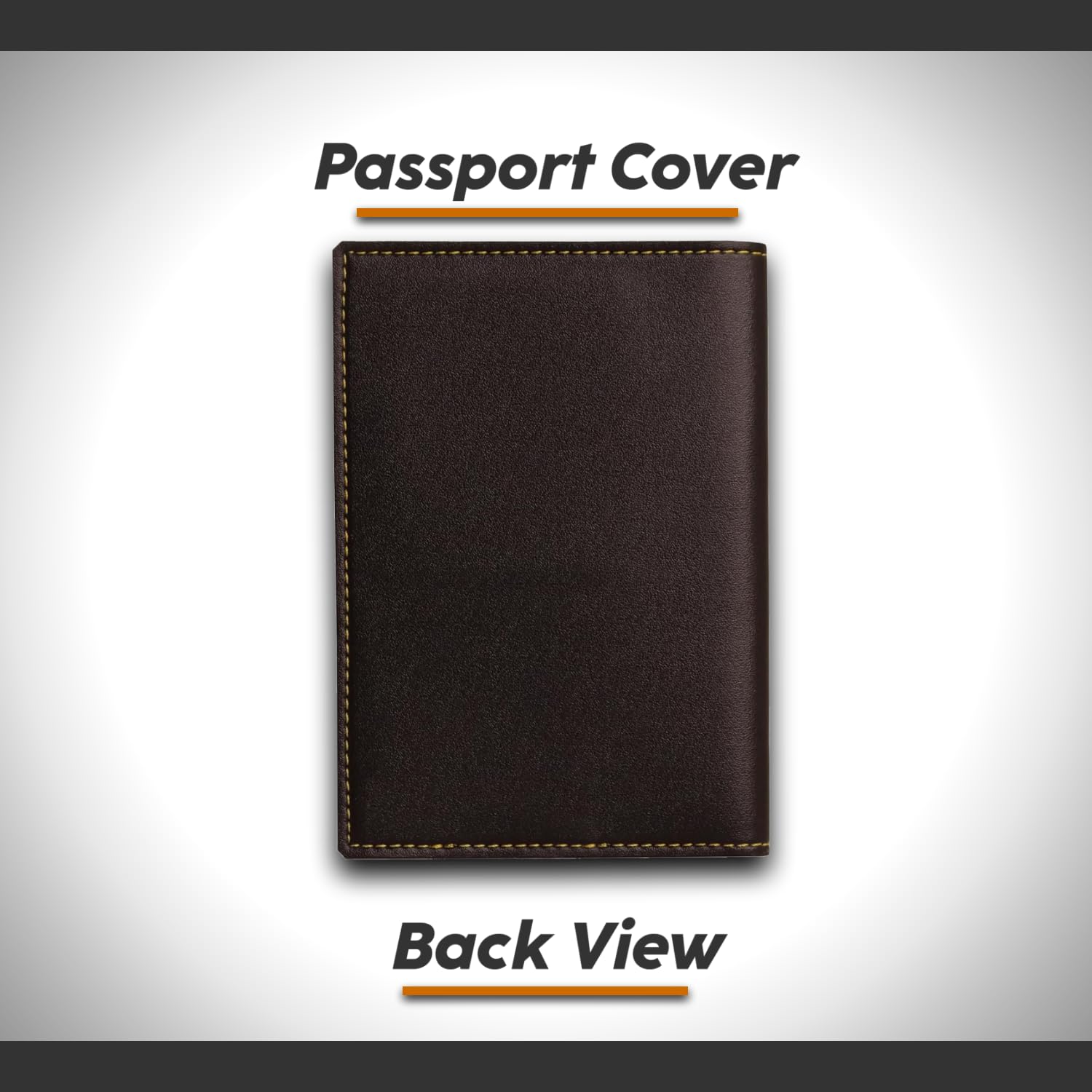 1734440847 NAVYA ROYAL ART Personalised Name Charm Leather Passport Cover Holder for Men Women Black Customised Passport Holder for Gift