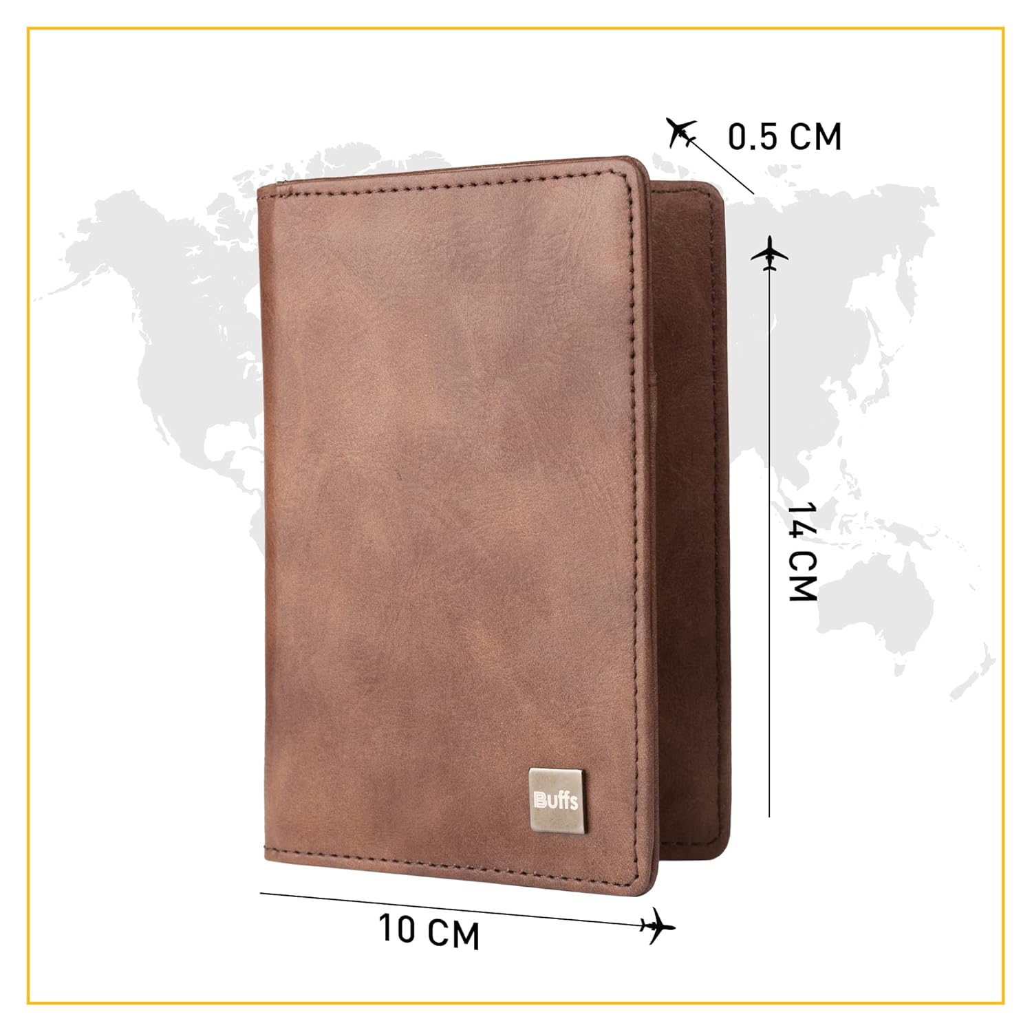 1734442836_Buffs-Vegan-Leather-Passport-Holder-Cover-Cruelty-Fee-Leather-Passport-Case-with-RFID-Blocking-for-Men-and-Women-fits-2-Passport-Wallet-and-Case-for-Cards-and-Documents-Brown.jpg 1734442836 Buffs Vegan Leather Passport Holder Cover Cruelty Fee Leather Passport Case with RFID Blocking for Men and Women fits 2 Passport Wallet and Case for Cards and Documents Brown