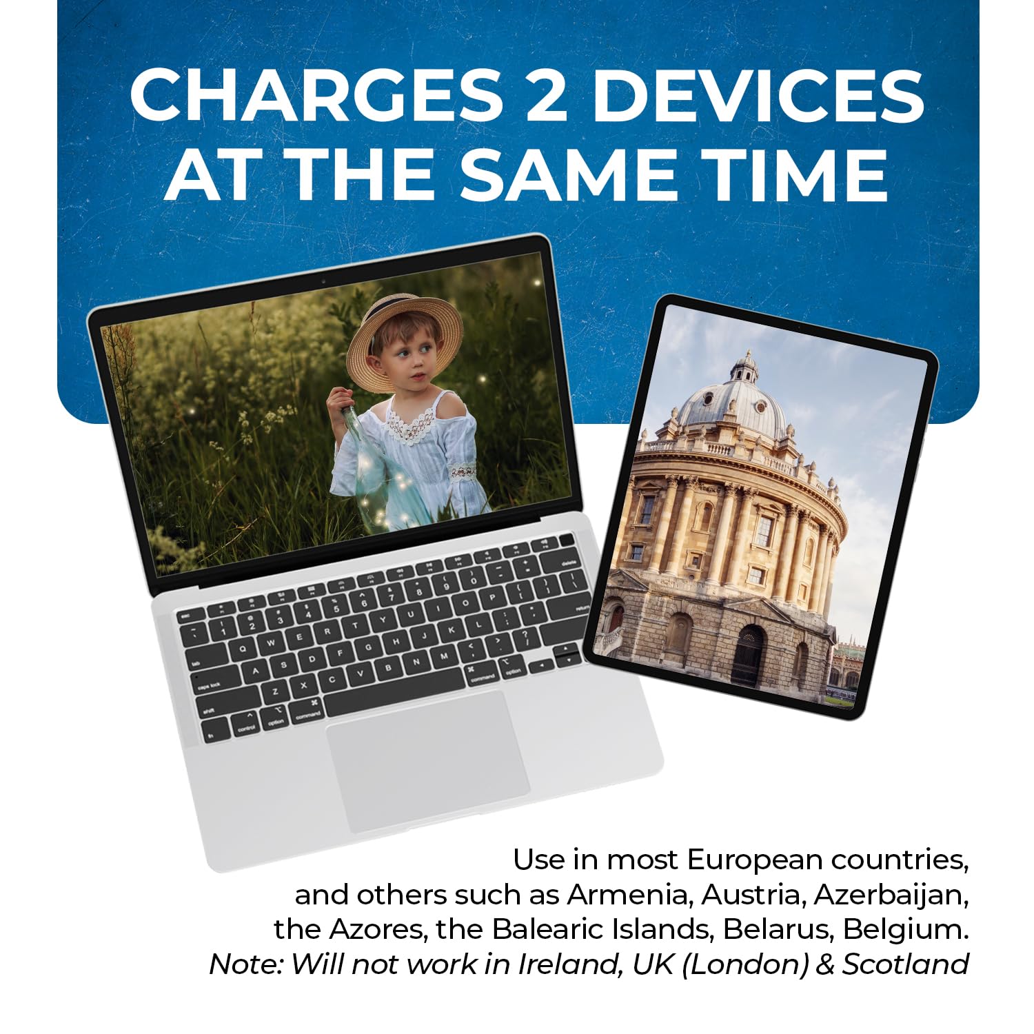 1735386147 Orei India to Europe Adapter Russia Turkey More Type C 2 in 1 Perfect for Laptop Camera Charger and More CE RoHS Black 5 Years Warranty