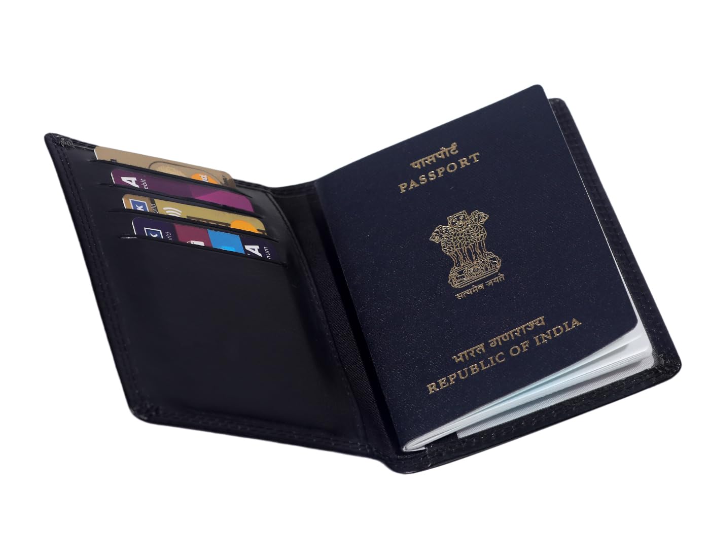 HIDE-SLEEK-Faux-Leather-RFID-Protected-Unisex-Travel-Wallet-Passport-Document-Holder-Black.jpg HIDE SLEEK Faux Leather RFID Protected Unisex Travel Wallet Passport Document Holder Black