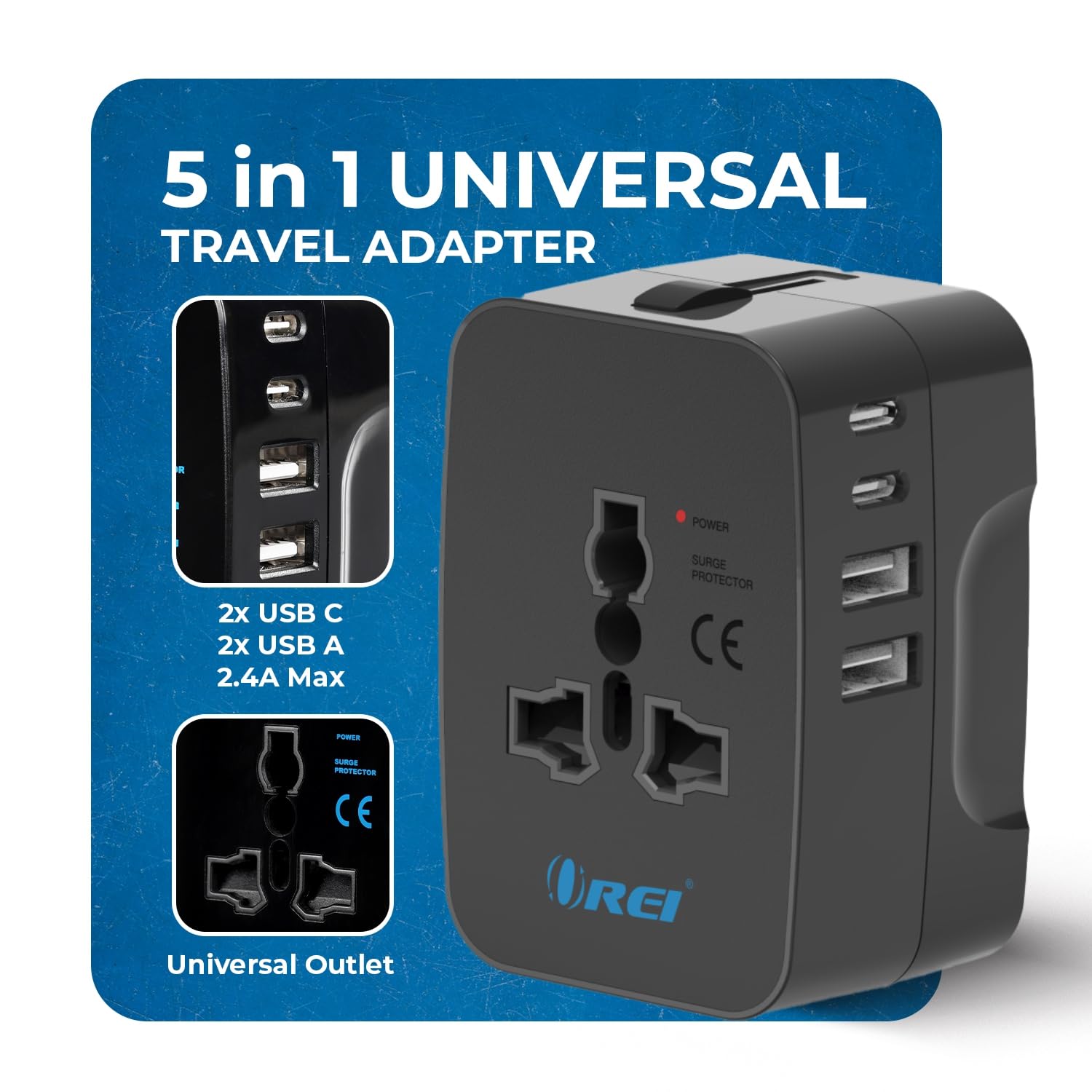 Orei-5-in-1-Universal-Travel-Adapter-with-Type-C-International-Travel-Adapter-2X-USB-A-and-2X-USB-C-3.4A-Universal-Socket-for-USA-UK-Europe-More-–-CE-FCC-Certified-3-Year-Warranty.jpg Orei 5 in 1 Universal Travel Adapter with Type C International Travel Adapter 2X USB A and 2X USB C 3.4A Universal Socket for USA UK Europe More – CE FCC Certified 3 Year Warranty