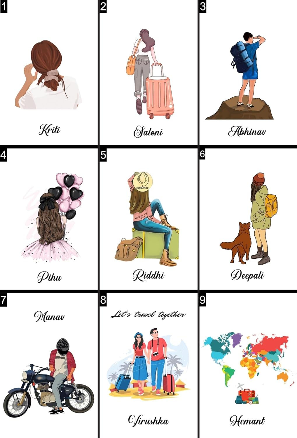 1735913580 Innovative Gifts Unisex Personalized Printed Passport Cover with Custom Name I Customized PU Leather Unique Travel Accessories Organizer I Classy Stylish Gift for Men Women Kids Olive