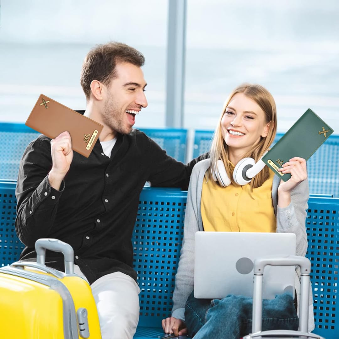 1736840595_Giftana-Personalized-Passport-Holder-for-Couples-2-in-1-Unisex-Customised-Couple-Passport-Cover-with-Name-Charms-Customized-Leather-Passport-Holder-for-Men-and-Women-Mr-Mrs.jpg 1736840595 Giftana Personalized Passport Holder for Couples 2 in 1 Unisex Customised Couple Passport Cover with Name Charms Customized Leather Passport Holder for Men and Women Mr Mrs