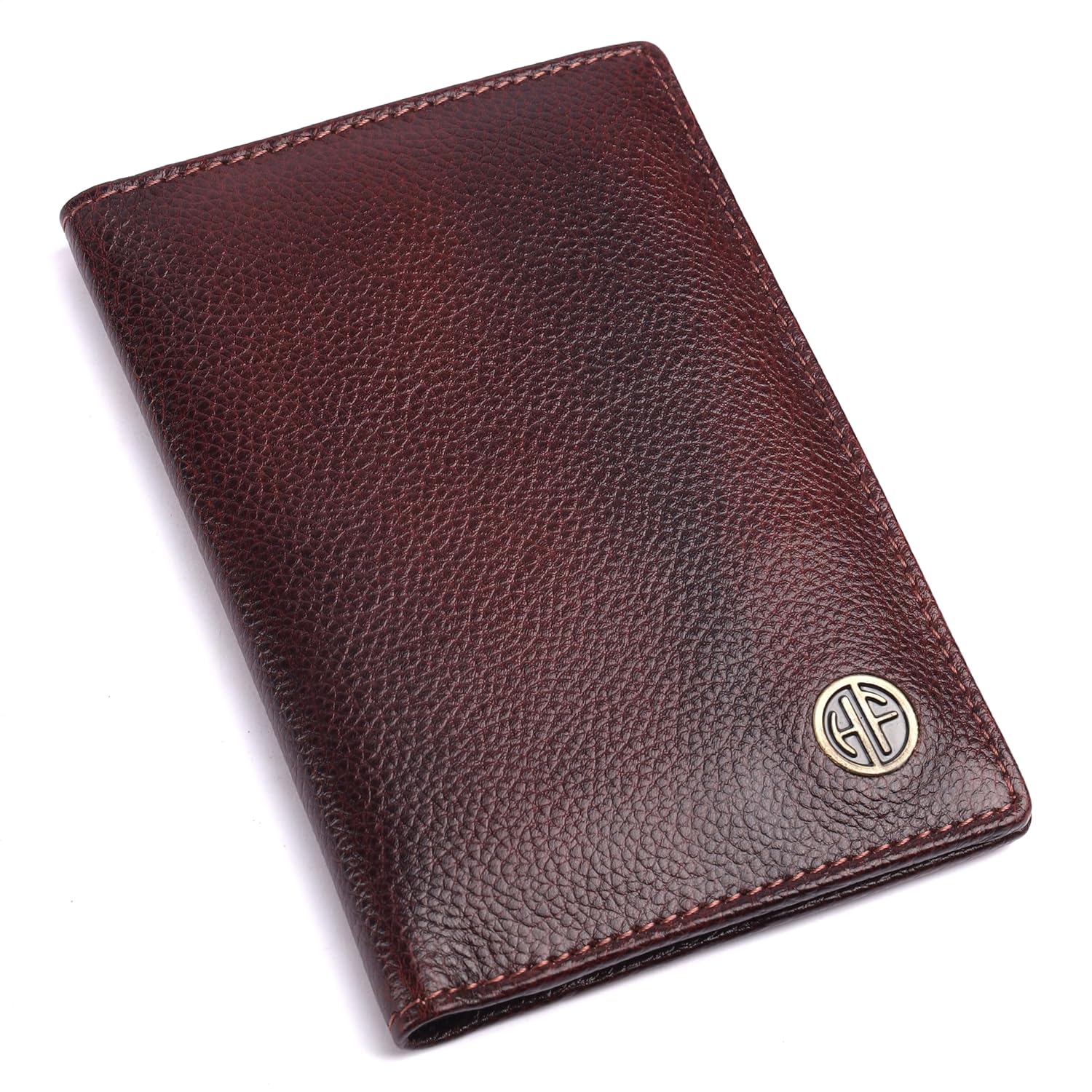 HAMMONDS FLYCATCHER Genuine Leather Passport Cover, Passport Holder for Men HAMMONDS FLYCATCHER Genuine Leather Passport Cover, Passport Holder for Men and Women - Travel Accessories Document Organizer, RFID Protected Passport Wallet with Card Slots for Trips - Brown