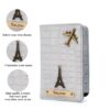 1737013636 AICA Unisex Adult Personalised Name Charm Color Textured Leather Couple Passport Cover 2Pcs Passport Cover For Couple Anniversary Wedding Marriage Gifts For Couples Husband Wife Mr Mrs