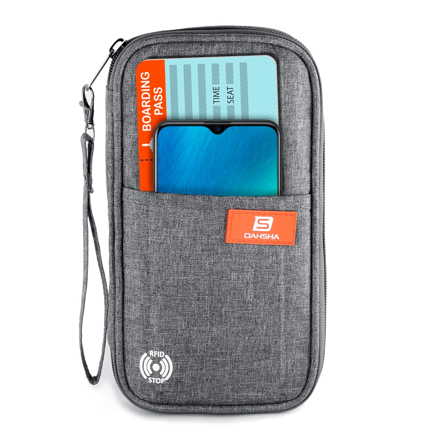 1737532448_DAHSHA-RFID-Travel-Family-Passport-Holder-Wallet-Organizer-for-Passport-Credit-Debit-Bank-Card-Boarding-Pass-with-Removable-Hand-Strap-for-Men-and-Women-Grey-13-x-3-x-23-Cm.jpg 1737532448 DAHSHA RFID Travel Family Passport Holder Wallet Organizer for Passport Credit Debit Bank Card Boarding Pass with Removable Hand Strap for Men and Women Grey 13 x 3 x 23 Cm