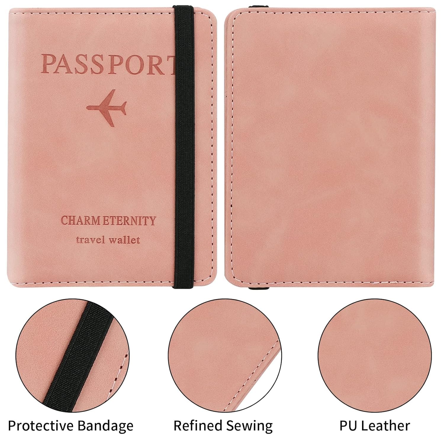 1737705358_VENI.VICI_.-Passport-Holder-Cover-Travel-Wallet-Organizer-Passport-Case-with-RFID-Blocking-PU-Leather-Travel-Document-Holder-for-Men-Women-Travel-Accessories-Pack-of-1-Pink.jpg 1737705358 VENI.VICI . Passport Holder Cover Travel Wallet Organizer Passport Case with RFID Blocking PU Leather Travel Document Holder for Men Women Travel Accessories Pack of 1 Pink