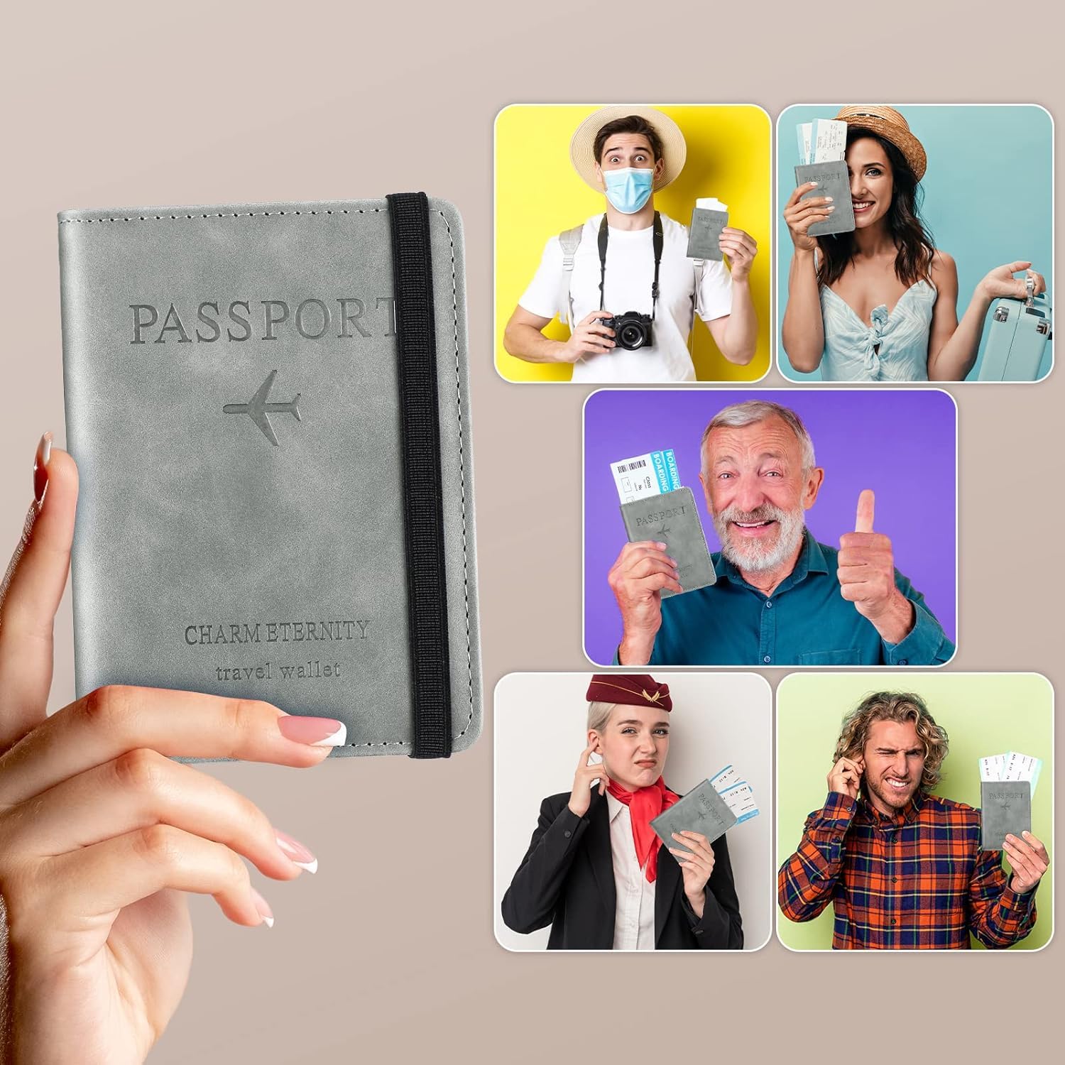 1738224573_Hudux-Passport-Holder-Passport-Covers-PU-Leather-Document-Holder-Travel-Wallet-Case-Organiser-for-Credit-Cards-Boarding-Passes-for-Men-Women-Gray.jpg 1738224573 Hudux Passport Holder Passport Covers PU Leather Document Holder Travel Wallet Case Organiser for Credit Cards Boarding Passes for Men Women Gray