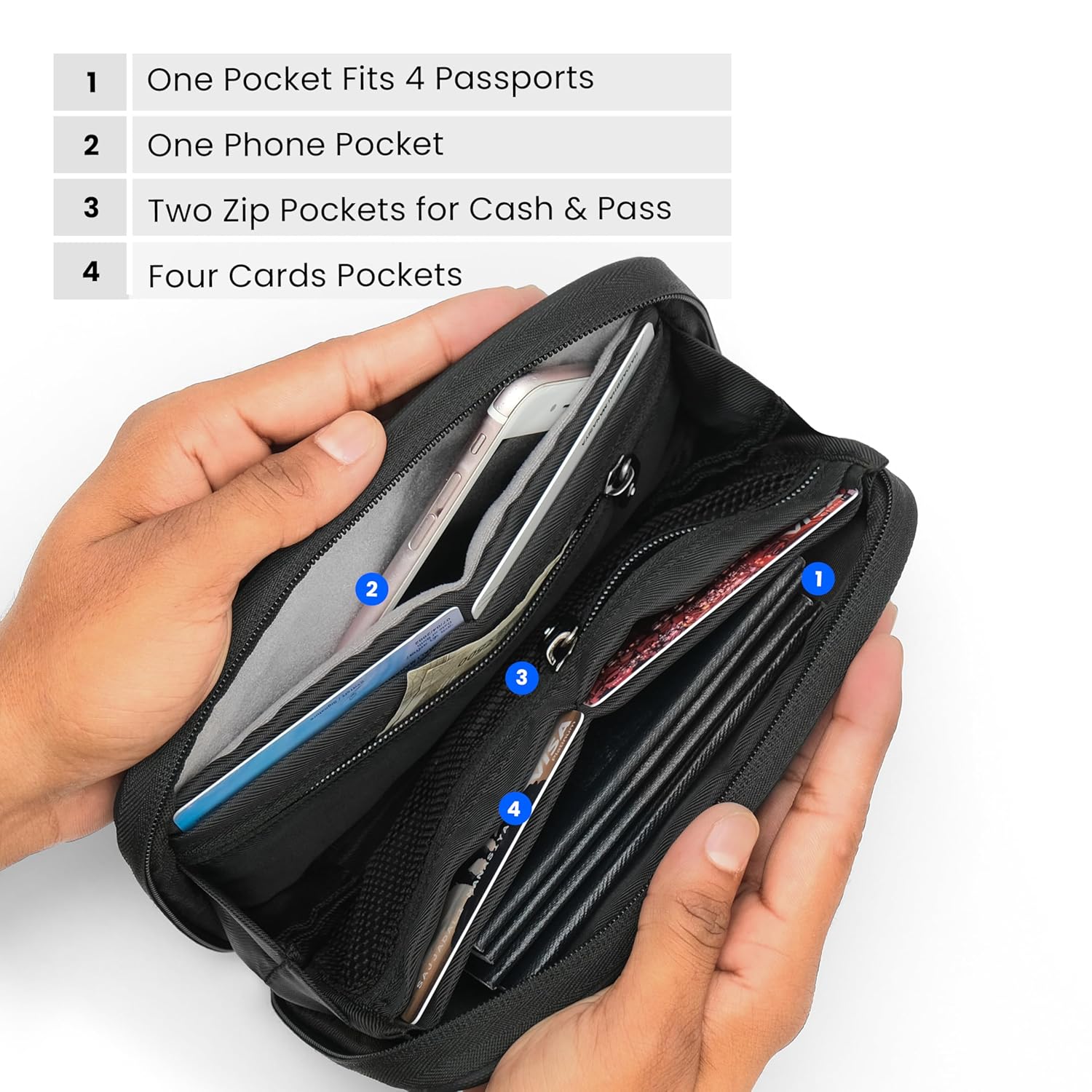 CRALOFT-Polyester-Passport-Holder-Pouch-Passport-Wallet-Cover-Bag-for-Men-Women-Family-Compact-Travel-Essentials-Organizer-Black-CPH2.jpg CRALOFT Polyester Passport Holder Pouch Passport Wallet Cover Bag for Men Women Family Compact Travel Essentials Organizer Black CPH2