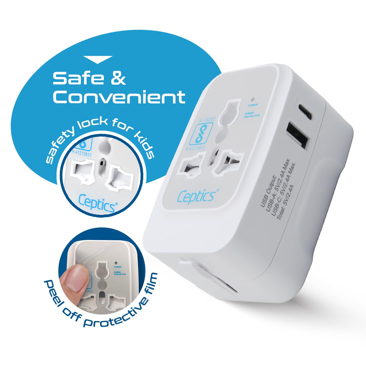 1739441021_Ceptics-Universal-Travel-Adapter-with-Type-C-3-in-1-Universal-Adapter-Plug-Travel-Accessories-with-2-USB-A-1-USB-C-Travel-International-Adapter-All-in-One-2-Pack.jpg 1739441021 Ceptics Universal Travel Adapter with Type C 3 in 1 Universal Adapter Plug Travel Accessories with 2 USB A 1 USB C Travel International Adapter All in One 2 Pack