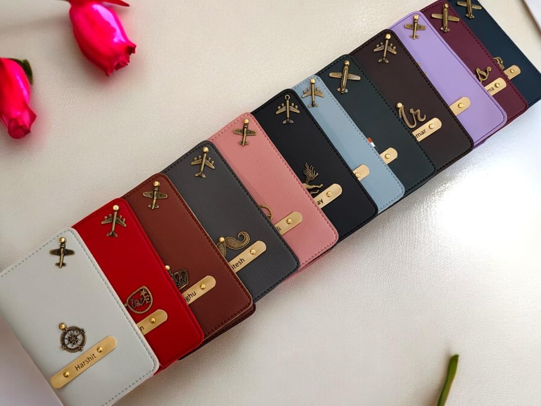 CELED Personalised Premium Passport Cover/holderfor Unisex| Travel Accessories|Carry with Style|Onboarding CELED Personalised Premium Passport Cover/holderfor Unisex| Travel Accessories|Carry with Style|Onboarding Passport Cover Launched Light Purple
