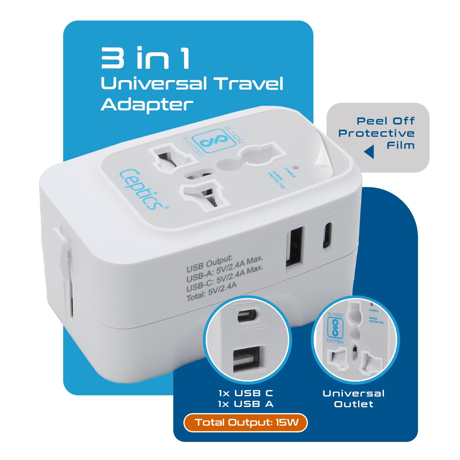 Ceptics-Universal-Travel-Adapter-with-Type-C-3-in-1-Universal-Adapter-Plug-Travel-Accessories-with-2-USB-A-1-USB-C-Travel-International-Adapter-All-in-One-2-Pack.jpg Ceptics Universal Travel Adapter with Type C 3 in 1 Universal Adapter Plug Travel Accessories with 2 USB A 1 USB C Travel International Adapter All in One 2 Pack
