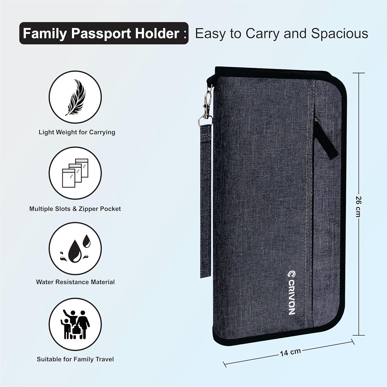 1742408848_CRIVON®-Passport-Holder-Travel-Passport-Wallet-Passport-Cover-for-Men-Women-and-Family-Document-Organizer-Grey.jpg 1742408848 CRIVON® Passport Holder Travel Passport Wallet Passport Cover for Men Women and Family Document Organizer Grey