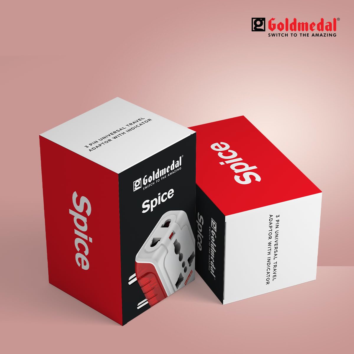 1743100932_Goldmedal-Spice-3-Pin-240V-Universal-Travel-Adaptor-with-LED-Indicator-White-Pack-of-1-Compatible-with-Worldwide-Plugs.jpg 1743100932 Goldmedal Spice 3 Pin 240V Universal Travel Adaptor with LED Indicator White Pack of 1 Compatible with Worldwide Plugs