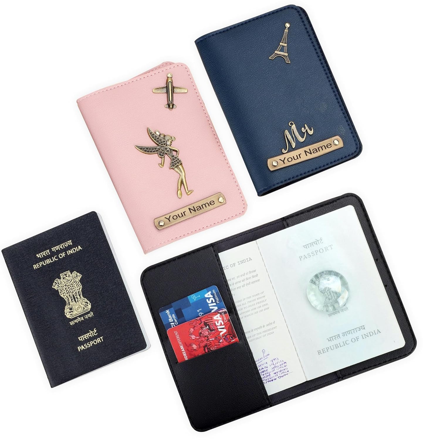 Decorhomz-Couple-Passport-Combo-Cover-Personalized-Passport-Holder-with-Name-and-Charms-for-Premium-Vegan-Leather-Customised-Gifts-for-Men-and-Women-Pack-of-2.jpg Decorhomz Couple Passport Combo Cover Personalized Passport Holder with Name and Charms for Premium Vegan Leather Customised Gifts for Men and Women Pack of 2