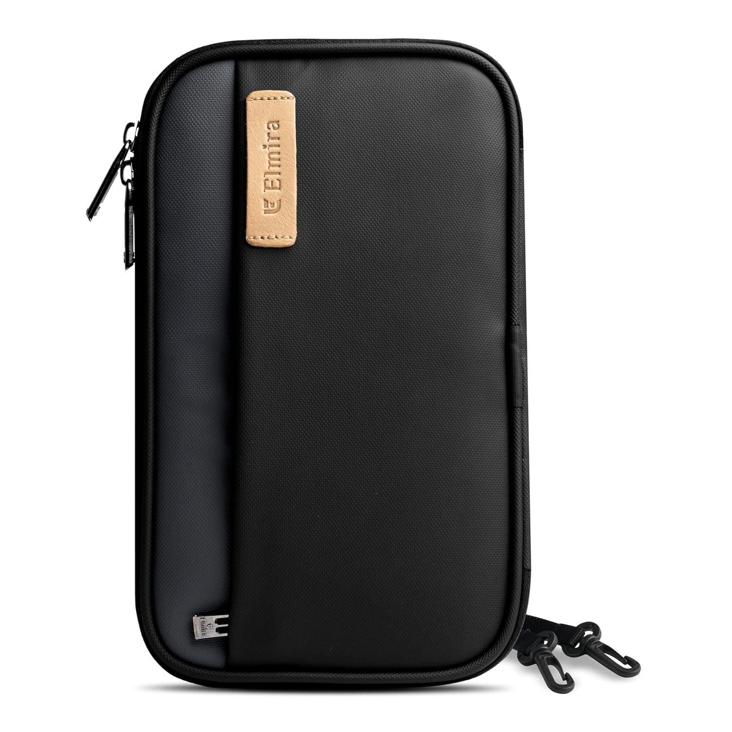 ELMIRA Passport Cover for Men and Women, Passport Holder for ELMIRA Passport Cover for Men and Women, Passport Holder for Family Couple - Passport Wallet Pouch Travel Organizer Bag for Cheque Book SIM Card Mobile Money