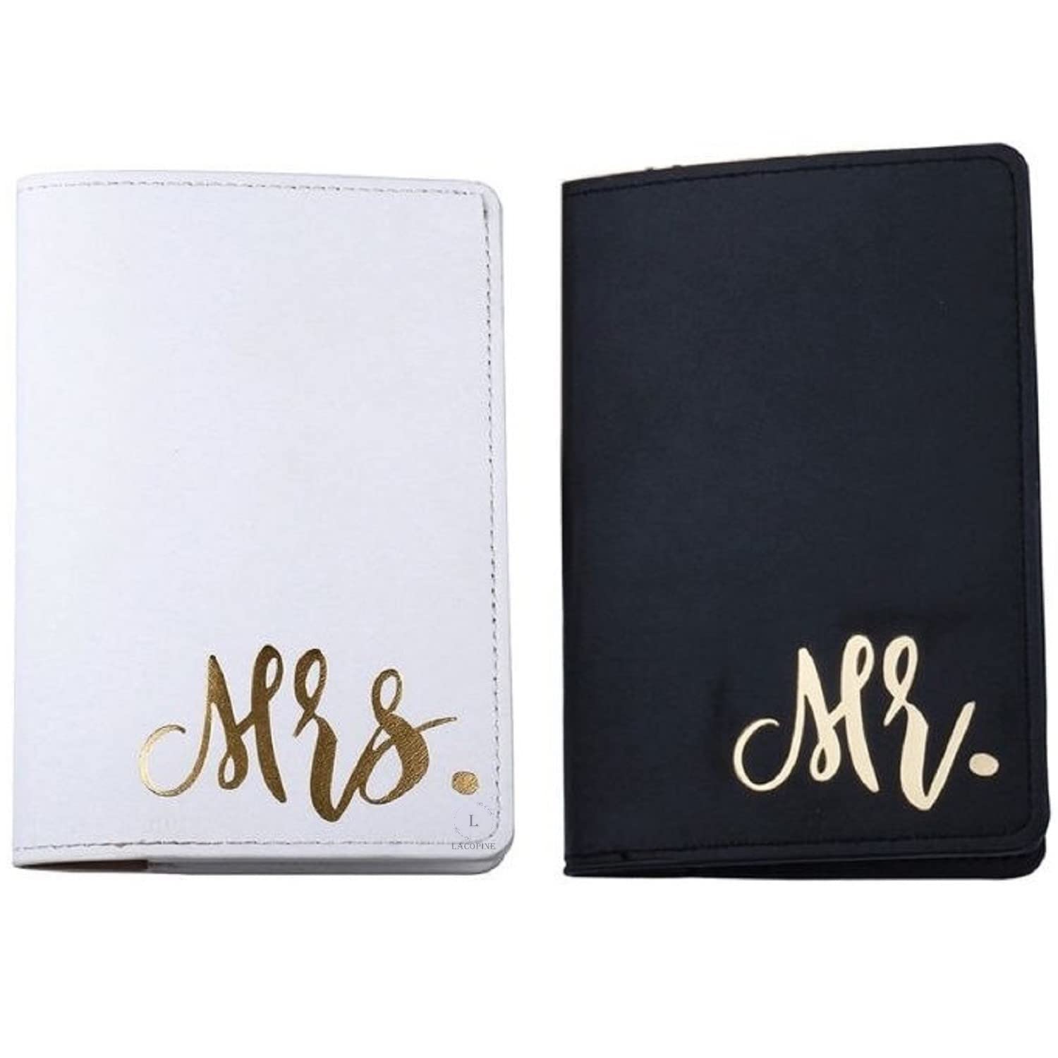 LACOPINE PU Leather Passport Cover for Travel (Black) LACOPINE PU Leather Passport Cover for Travel (Black)