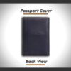 1745090140 Customised Passport Cover Holder Personalised Name Charm Leather Passport Cover Holder for Men Women Blue Customised Passport Holder for Gift