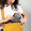 1745176601 DailyObjects Check in Travel Passport Wallet Cover for Men and Women Passport Cover with Zip Around Closure Made of Vegan Leather Passport Holder with Credit Debit Card Slots Black