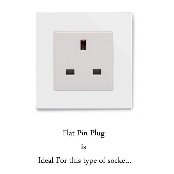 1745522698 Type G Plug Adapter UK Converter 3pcs India to UK Plug Adaptor for Hong Kong UAE Dubai Singapore England Universal Travel Adapter Power Plug Pack of 3