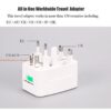 1745609128 Universal Travel AdapterInternational Adapter All in one Adapter Plug for Phone Laptop CameraTravel Adapter Worldwide 1 Piece