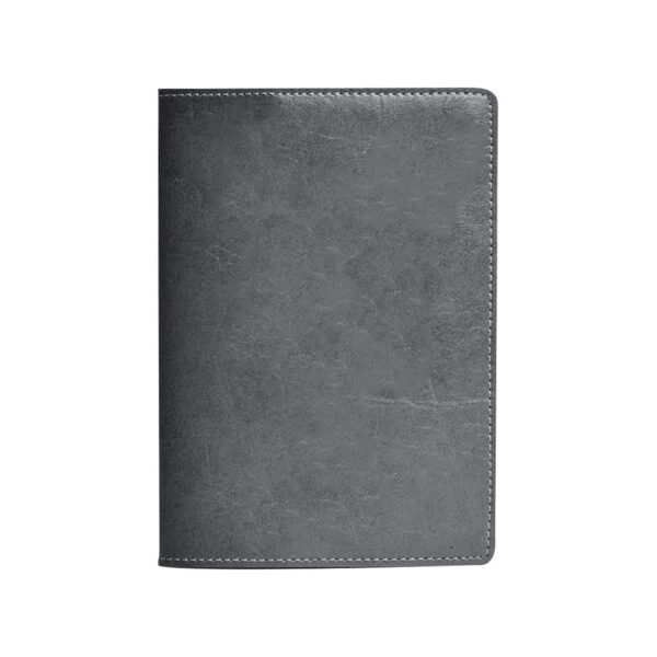 1745695496 The Messy Corner Vegan Leather Passport Cover for Women Explorer Leather Passport Case Accessories for Travel Grey