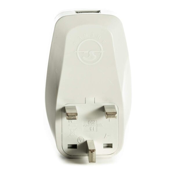 1745695595 OREI India to UK UAE Hong Kong More Type G Travel Adapter Plug 3 in 1 CE Certified RoHS Compliant with USB and Surge Protection Worldwide Adapter DBU G