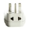 1745695597 OREI India to UK UAE Hong Kong More Type G Travel Adapter Plug 3 in 1 CE Certified RoHS Compliant with USB and Surge Protection Worldwide Adapter DBU G