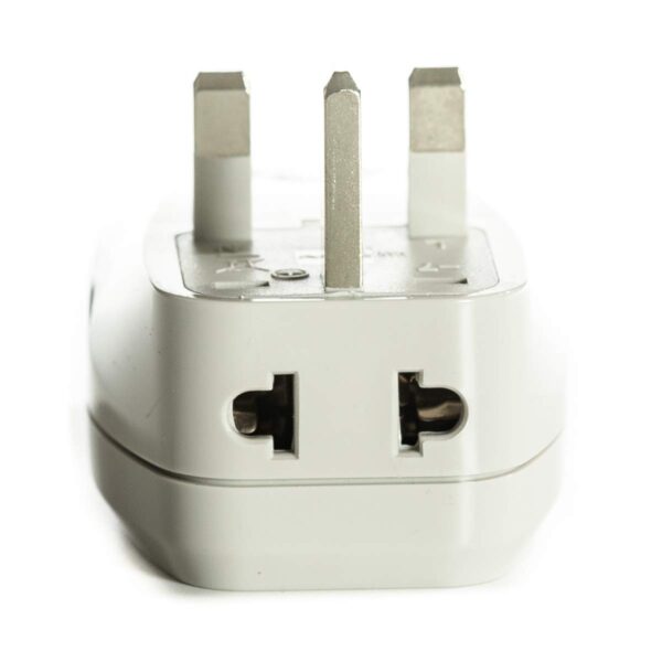 1745695597 OREI India to UK UAE Hong Kong More Type G Travel Adapter Plug 3 in 1 CE Certified RoHS Compliant with USB and Surge Protection Worldwide Adapter DBU G
