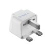 1745782035 Ceptics European Travel Plug Adapter Light Weight Type C Schuko Type EF Type G Ultra Compact India to Most of Europe UK UAE CE Certified RoHS Compliant EU 3SET