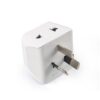 Ceptics India to Australia Plug Converter – 2 in 1 China, New Zealand Adapter - Type I - CE Certified - RoHS Compliant – White - 1 Pack - Lifetime Limited Warranty