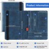 PRYTA Passport Holder Cover Wallet RFID Blocking PU Leather Travel Document Holder Card Case Travel Accessories for Women Men Multi Colour
