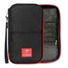 Trajectory Travel Passport and Card Holder and Wallet Organiser Case Trajectory Travel Passport and Card Holder and Wallet Organiser Case for Daily Use and International Trip for Men and Women (Napolean Black)
