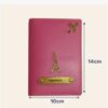 1746128089 Shop for u Customised Couple Passport Cover Pink and Black