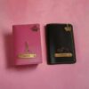 1746128091 Shop for u Customised Couple Passport Cover Pink and Black