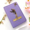 1746819831 CELED Personalised Premium Passport CoverHolder Luggage Tag Combo for Unisex Travel Accessories GiftsUnisex Passport Cover Men Women Light Purple