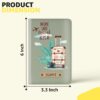 1746992852 Mekhush Unisex Adult Personalized Printed Leather Passport Cover With Customised Name Printed Travel Quote On Passport Holder Design 03 Mint Green
