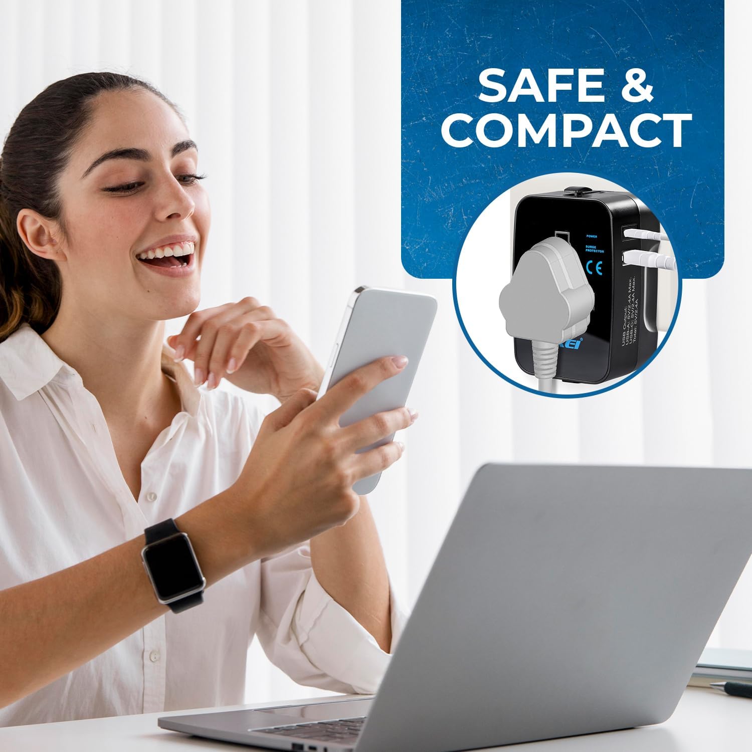 1747079376_OREI-Universal-Travel-Adapter-with-Type-C-3-in-1-International-Travel-Adapter-Universal-Charger-with-1-USB-A-1-USB-C-2.4A-Each-and-Universal-Output-Socket-–-CE-FCC-Certified-–-2-Pack.jpg 1747079376 OREI Universal Travel Adapter with Type C 3 in 1 International Travel Adapter Universal Charger with 1 USB A 1 USB C 2.4A Each and Universal Output Socket – CE FCC Certified – 2 Pack