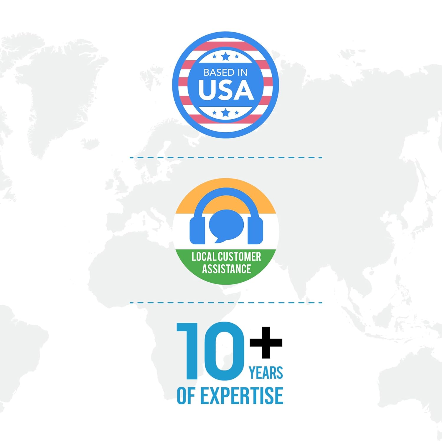 1747252330 Ceptics Travel Adapter India to Europe USA UK Australia Africa Chile Italy UAE World Travel Plug Adapter Safe Compact Powerful USB Adapter Universal Travel Adapter with Type C 3 Pack