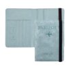 1747684942 Stealodeal RFID Protector Sky Blue Passport Holder Travel Wallet Organiser Passport Case with PU Leather Travel Document Holder for Men Women Travel Accessories