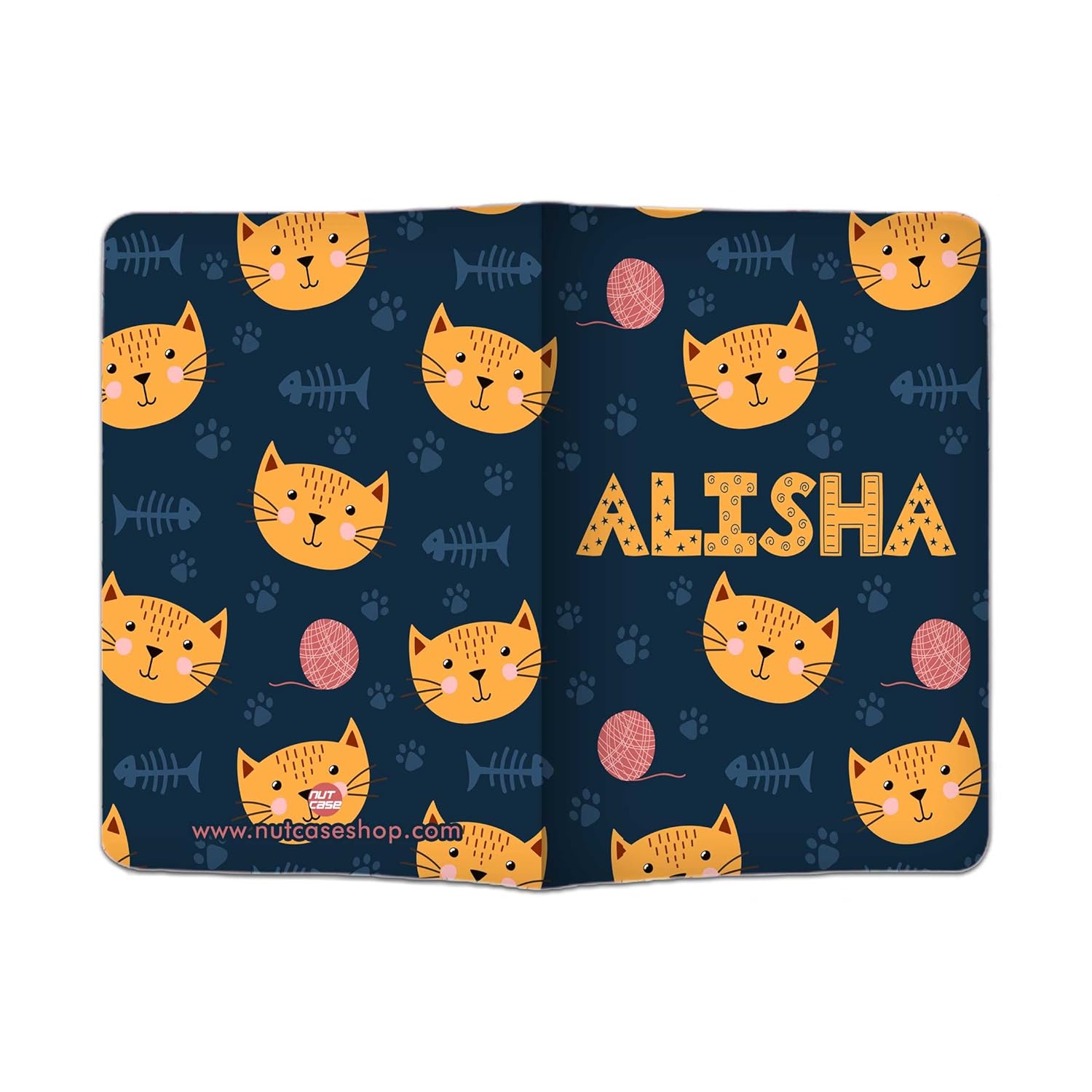 Nutcase-Personalized-Passport-Cover-PU-Leather-Polyfabric-Cute-Little-Cat.jpg Nutcase Personalized Passport Cover PU Leather Polyfabric Cute Little Cat