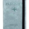 Stealodeal RFID Protector Sky Blue Passport Holder Travel Wallet Organiser, Passport Case with PU Leather Travel Document Holder for Men & Women Travel Accessories