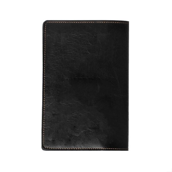 The Messy Corner Blossom Passport Cover Travel Accessories Organizer with Name Initials Q For Men Women Vegan Leather Passport Holder Passport Cover with Card Slots Handcrafted Gift Black