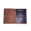 1749269986 Nutcase Personalized Passport Holder Passport Cover PU Leather Polyfabric Travel Wallet Case Add Your Name