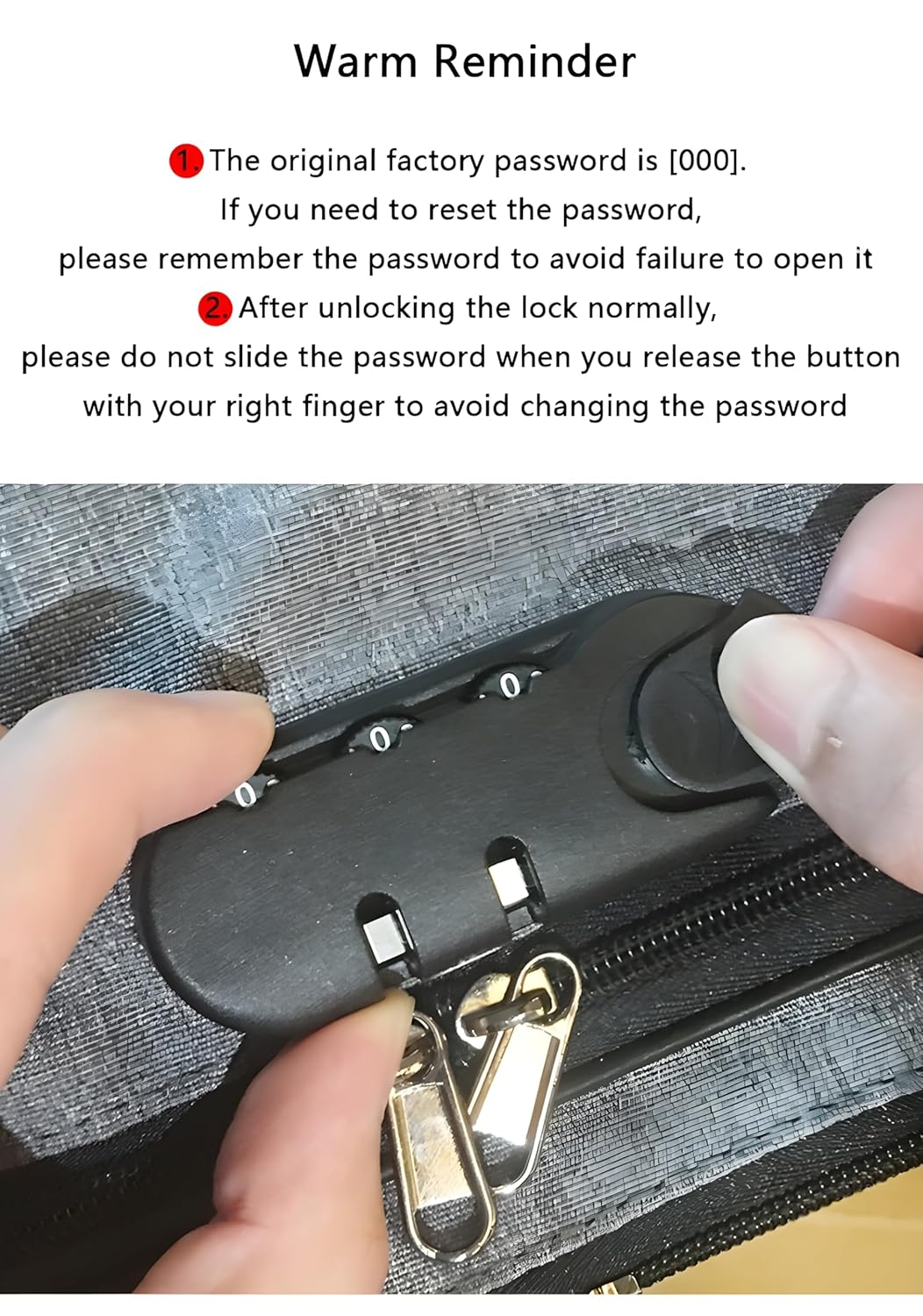 1749791999 GTC Waterproof Passport Document Holder Travel Organizer Bag with Lock File Bag TSA Approved case FBG 098