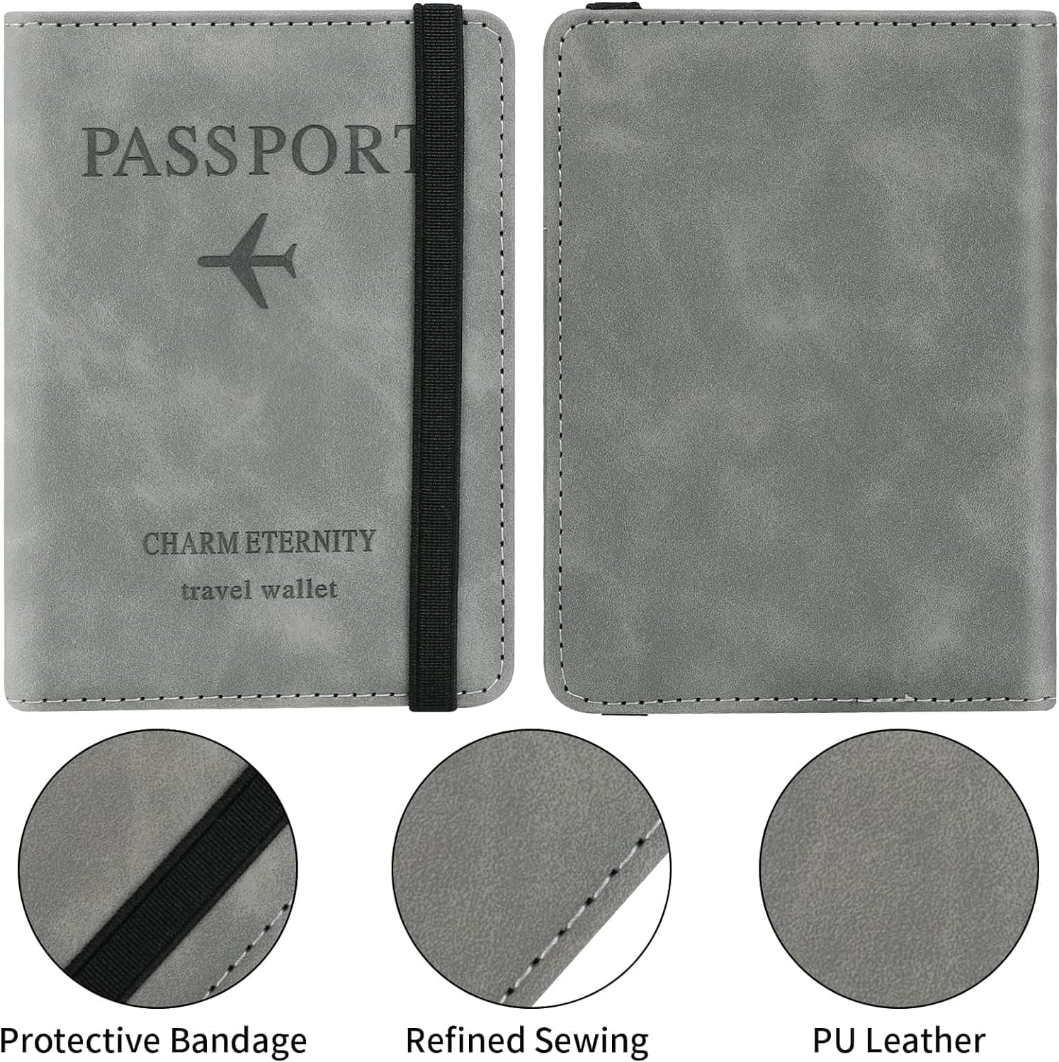 CETLO-Premium-Passport-Holder-Travel-Wallet-–-RFID-Blocking-PU-Leather-Passport-Cover-Document-Organizer-for-Men-Women.jpg CETLO Premium Passport Holder Travel Wallet – RFID Blocking PU Leather Passport Cover Document Organizer for Men Women