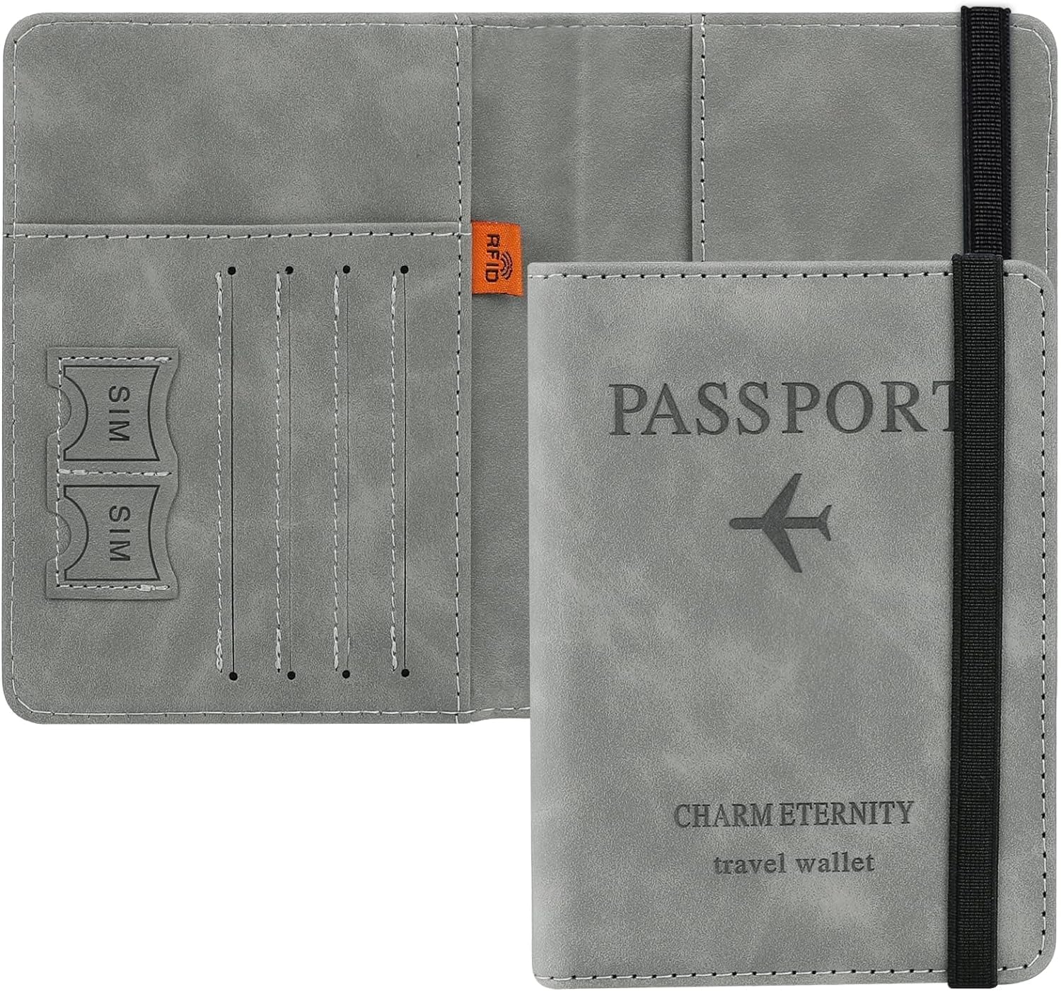 CETLO Premium Passport Holder & Travel Wallet – RFID Blocking CETLO Premium Passport Holder & Travel Wallet – RFID Blocking PU Leather Passport Cover & Document Organizer for Men & Women